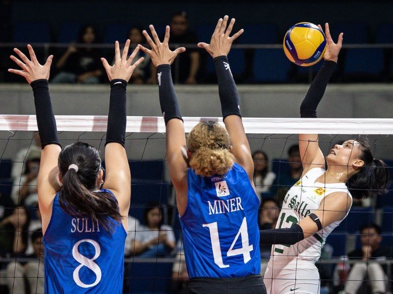Lady Spikers continue dominance over Blue Eagles