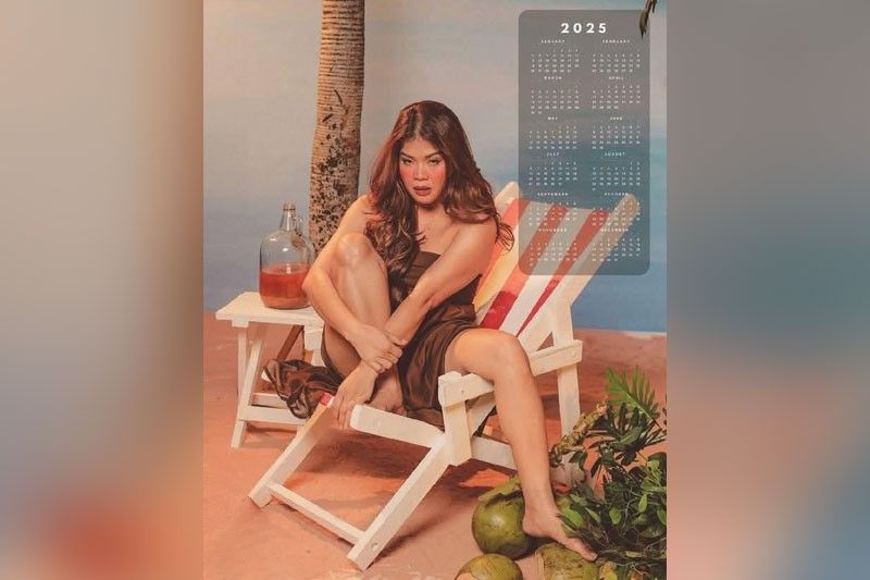 Melai isip Tuba Calendar Girl