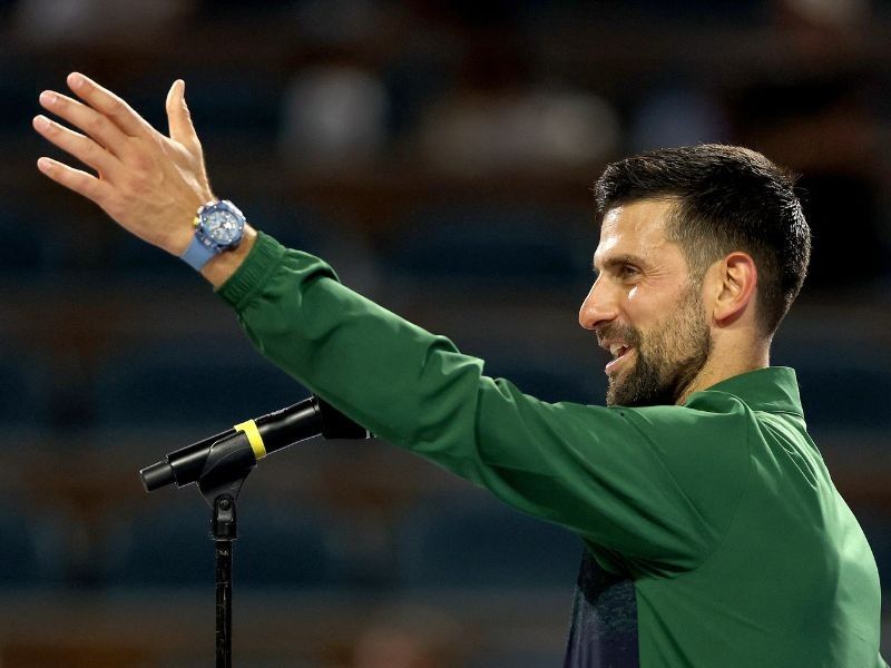 Djokovic plays down Monte Carlo hopes after eye infection