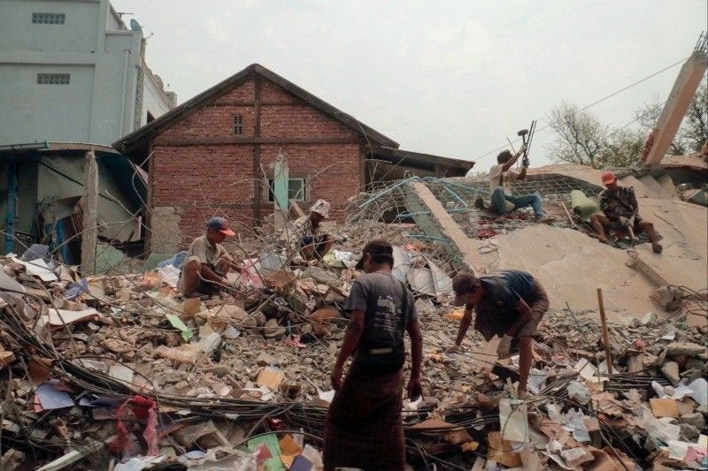 DFA: Pinoy nasawi sa Myanmar quake