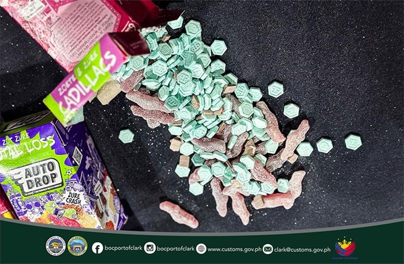 P7.6 milyong ecstasy nasabat ng BOC