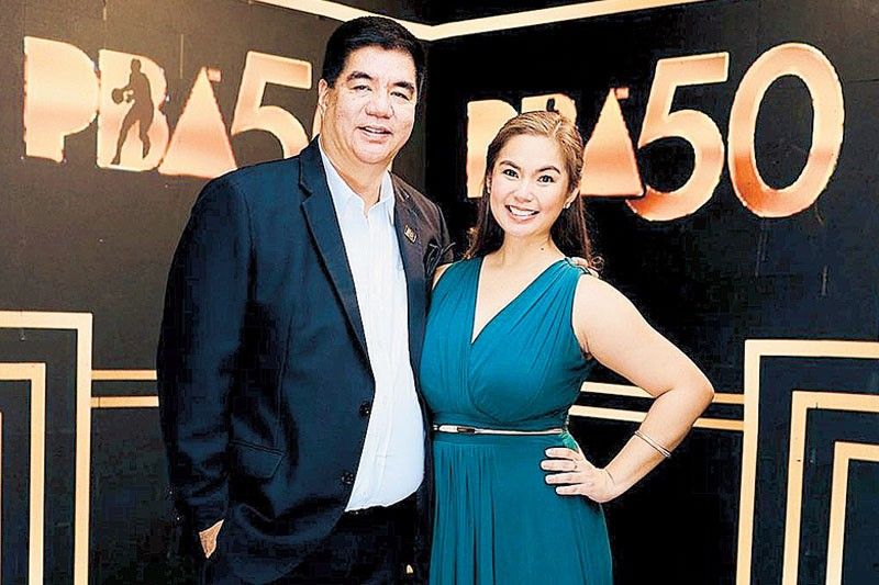 Proud daughter toasts PBA
