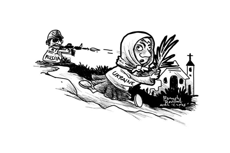 EDITORIAL â�� Sunday, bloody Palm Sunday