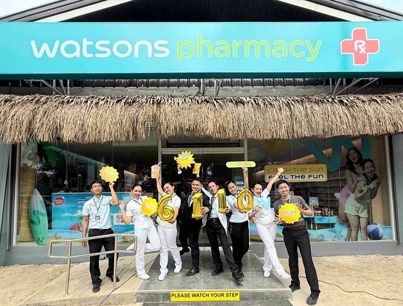 Watsons Siargao: First and only global health, beauty, wellness store on the island now open!