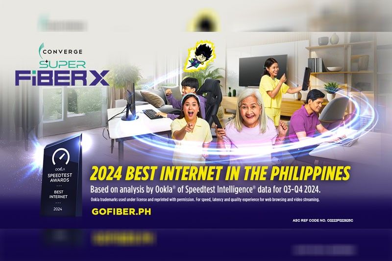 Converge ICT once again sweeps Ookla Awards as Philippines’ Top Internet Provider 2024
