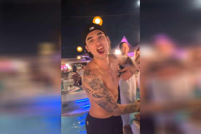 Andre, pinagtanggol ang topless photo ni Kobe sa beach club