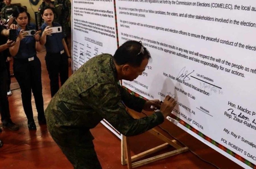 Lanao del Sur politicians forge election peace compact