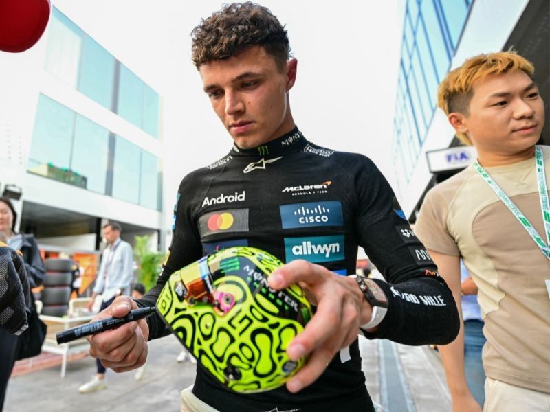 Norris edges Piastri as McLaren tops Jeddah practice