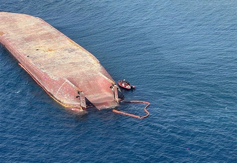 Nasawi sa lumubog na barko sa Occidental Mindoro, 6 na
