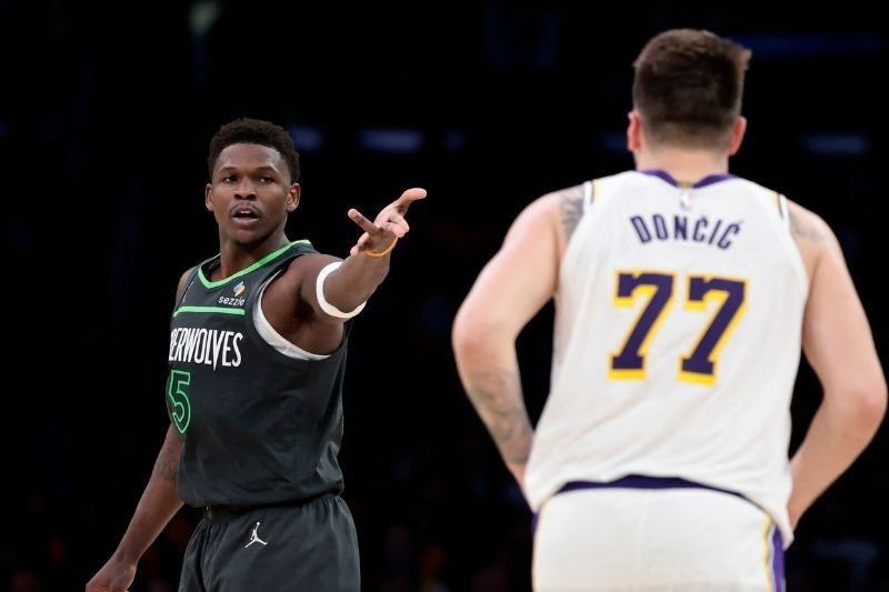 Timberwolves strike first blow