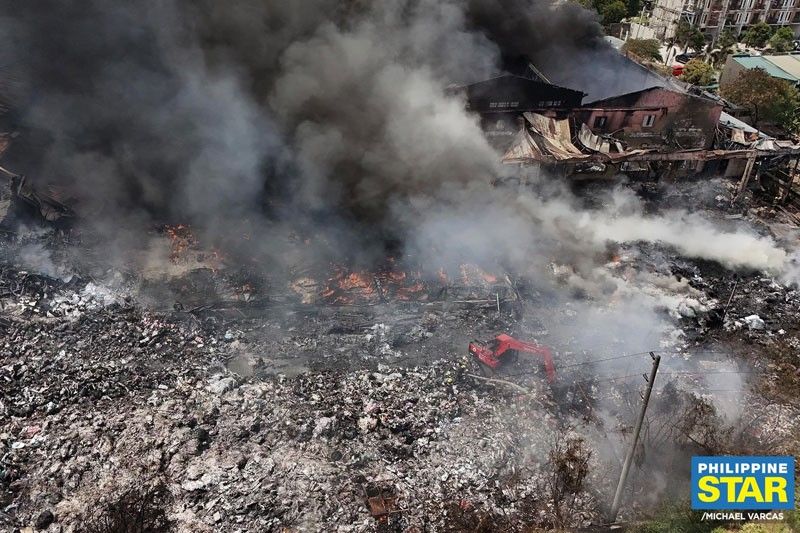 Valenzuela warehouse fire reignites