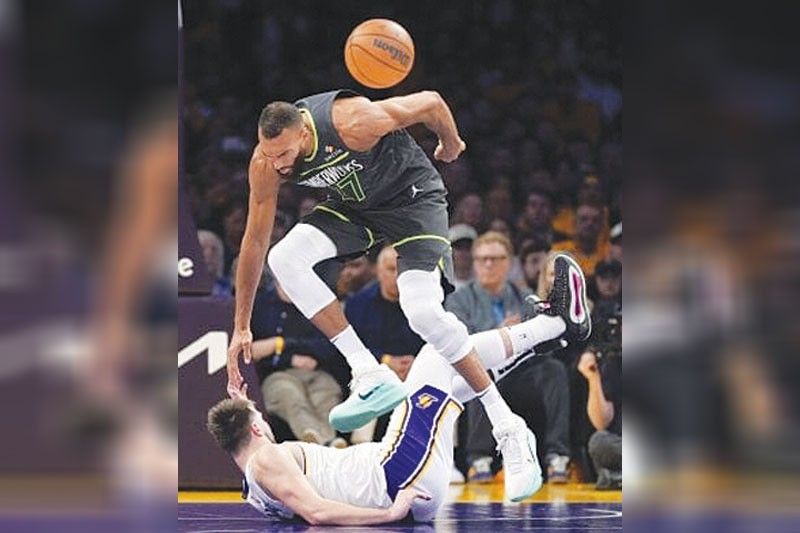 Lakers pinulutan ng Timberwolves
