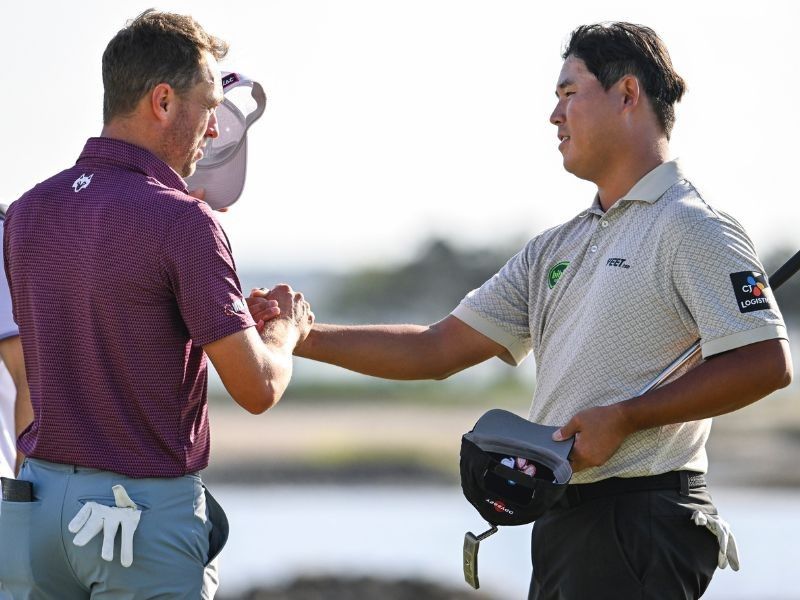 Si Woo Kim charges into one-shot lead at RBC Heritage