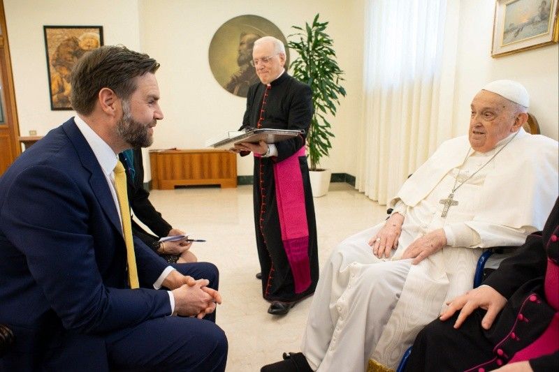 US VP Vance says 'heart goes out' to Christians after pope's death