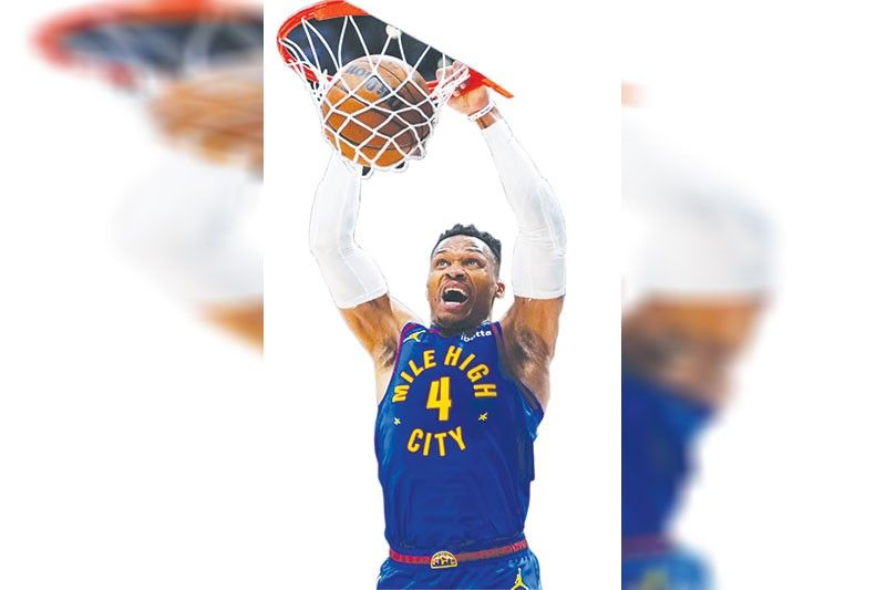 Nuggets itinakas ni Westbrook sa OT