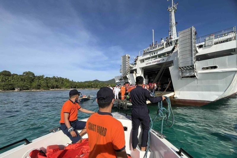 506 passengers rescued as ferry runs aground in Bohol waters