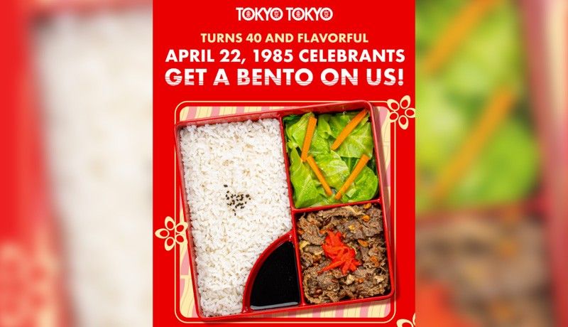 Birthday perks alert! Tokyo Tokyo cooks up special surprise for April 22 celebrators