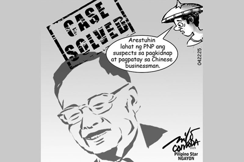 EDITORYAL — Hulihin ang ‘utak’ sa Que kidnap-slay