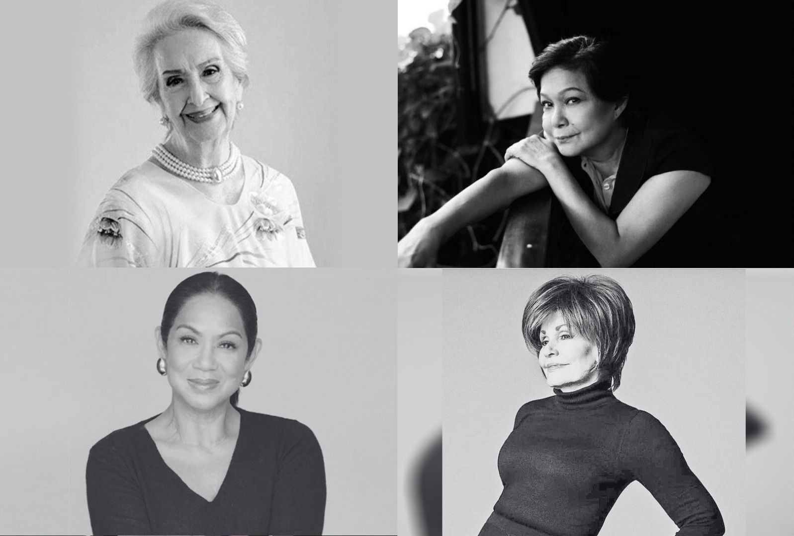 Nora Aunor, Pilita Corrales, Gloria Romero, Margarita Fores to receive Presidential Medal of Merit