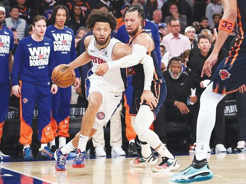 Pistons tinapos ang kamalasan sa Knicks