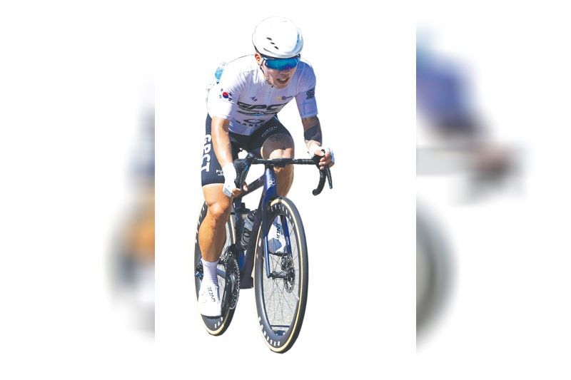 Korean rider bumida sa Stage 1
