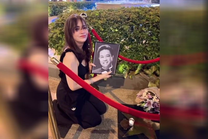 Common law wife ni Hajji na si Alynna, ‘di nakaapak sa burol ng singer