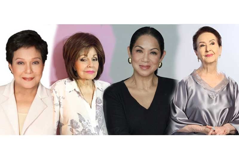 Nora, Pilita, Gloria, margarita, paparangalan sa malacañang