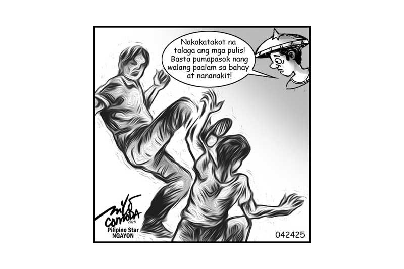 EDITORYAL - Kailan titino ang mga pulis?
