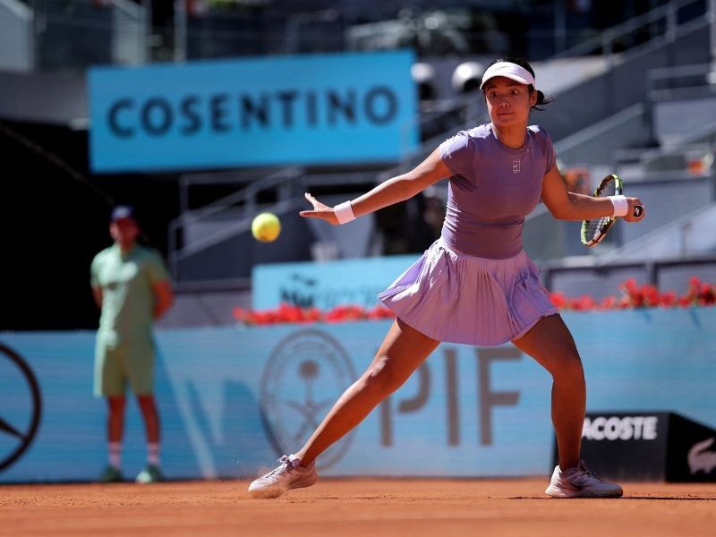 Swiatek gets back at Eala in Madrid Open