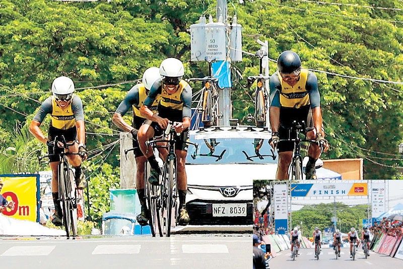 Philippine riders eye team title