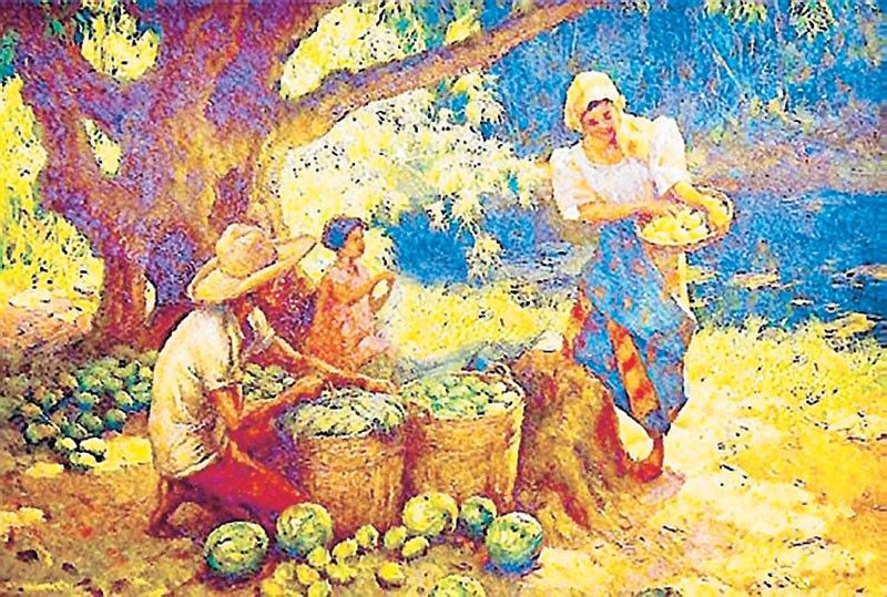 Stolen ‘Amorsolo’ back at Negros museum