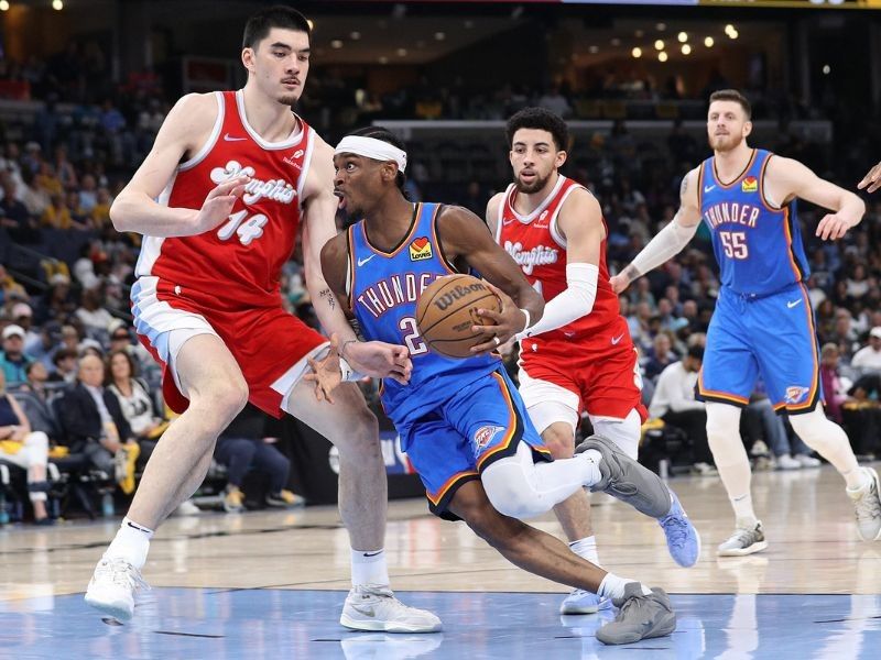 NBA Playoffs: Thunder sweep past Grizzlies into 2nd round, Cavs on brink