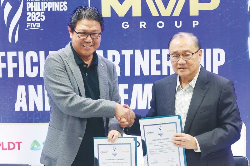 MVP, PNVF partnership para sa FIVB Worlds selyado na