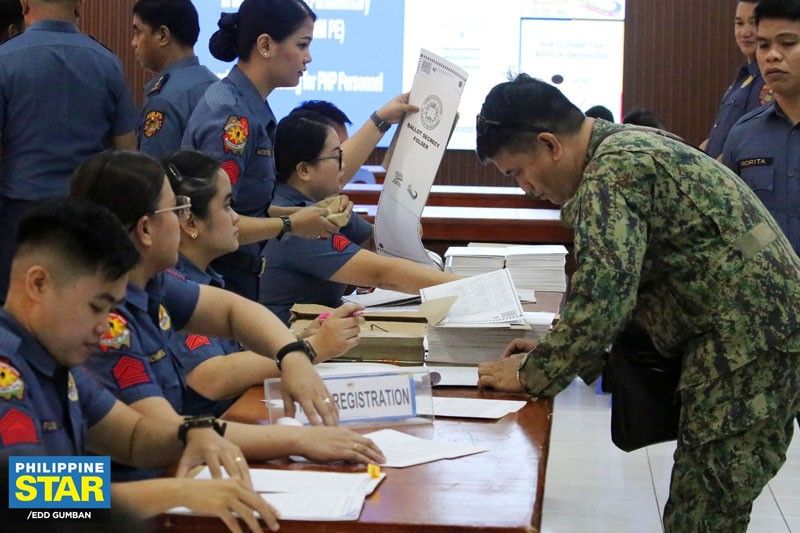 33K pulis boboto sa local absentee voting - PNP
