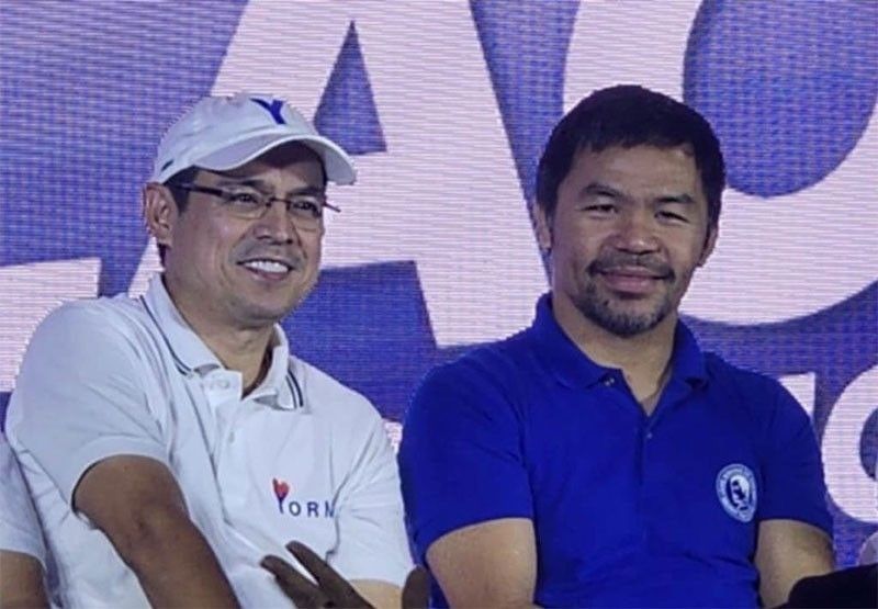 Isko also endorses Pacquiao, Tolentino