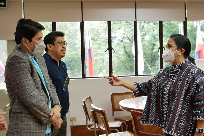 Leni nagpasalamat kay Erwin Tulfo sa patuloy na tulong sa mga Bikolano