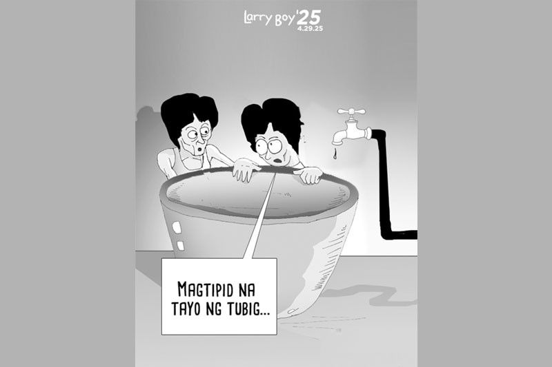 EDITORYAL — Magtipid sa tubig