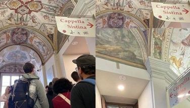 Papal conclave: It's forbidden to take images in Sistine Chapel, but tour guides share hack