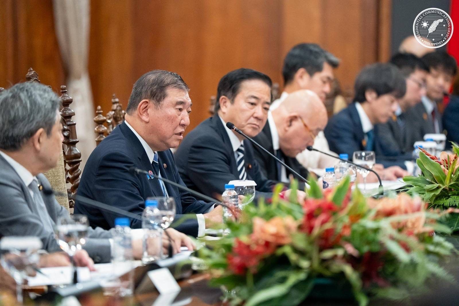 Ishiba urges PH-Japan cooperation amid East, South China Sea tensions