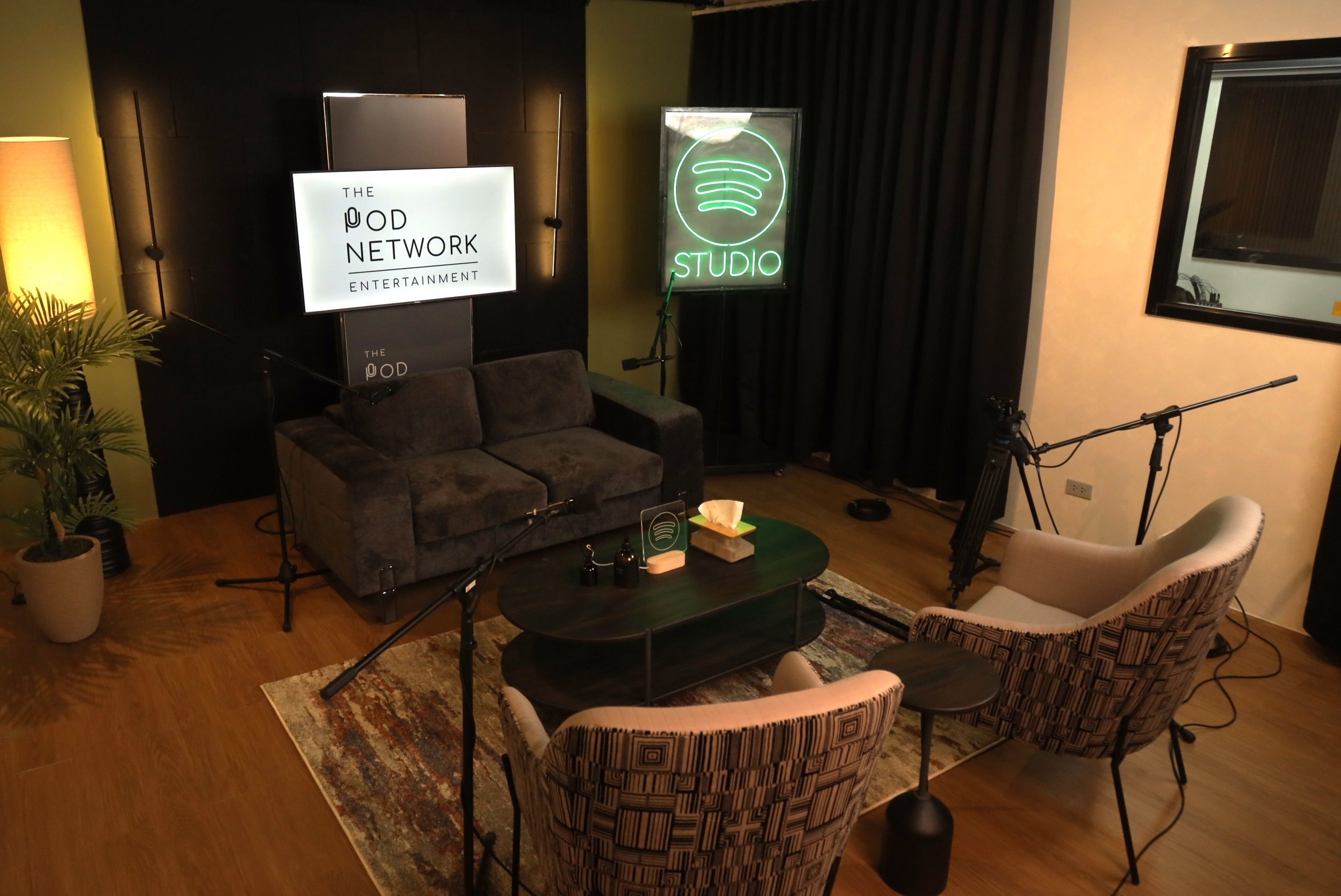 Spotify, The Pod Network launch new studio space