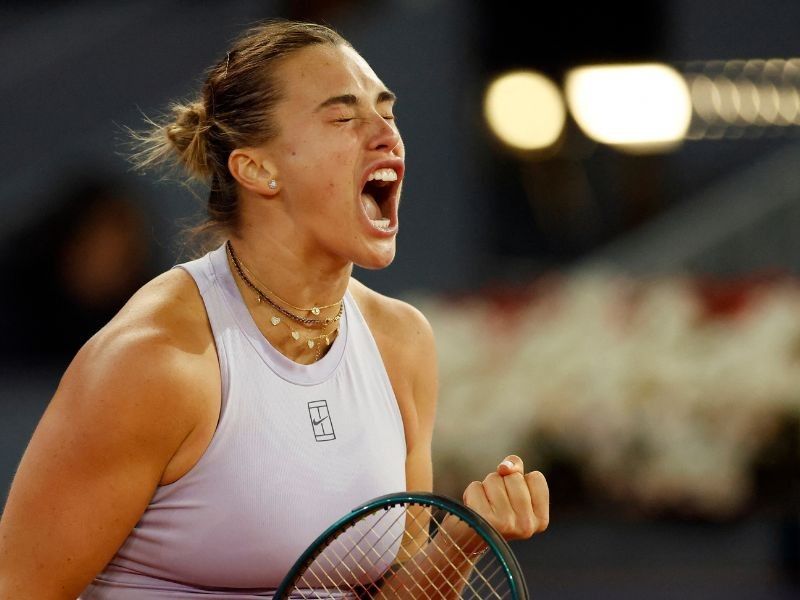 Sabalenka eases past Kostyuk into Madrid Open semis