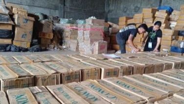 P36.7 million smuggled cigarettes seized in Zamboanga City