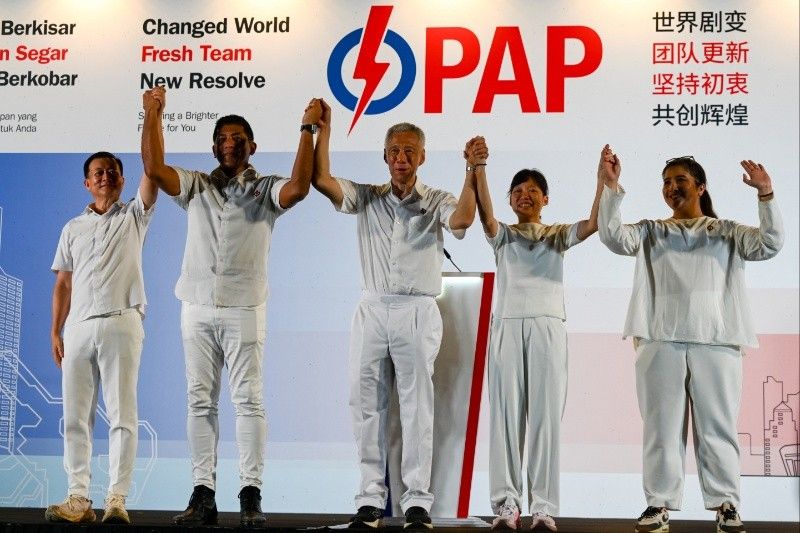 Singapore ruling party wins election in landslide