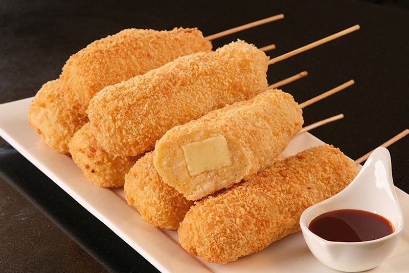 Recipe: Cheese Corndogs for movie date nights