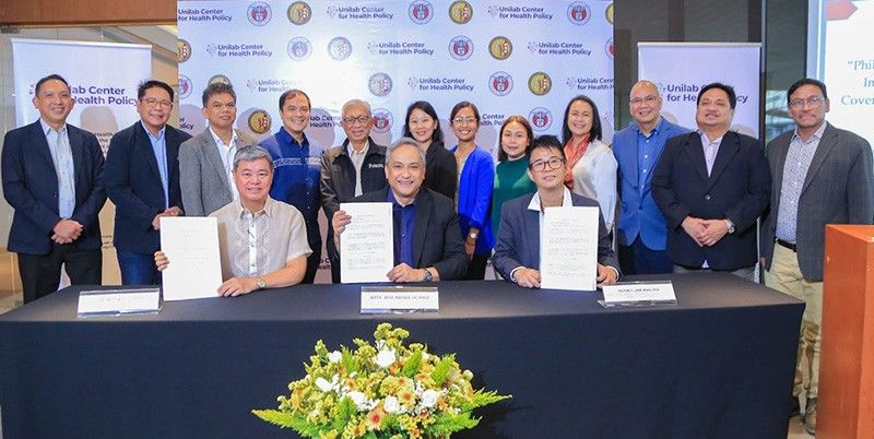 Unilab Foundation, UP sign MOA for PhilHealth supplemental benefits study