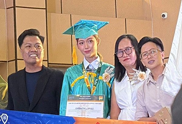 BINI Gwen, Jhoanna graduate from senior high