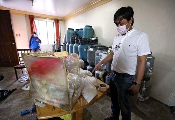 Abandonadong shabu lab, nadiskubre sa Rizal