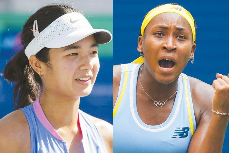Quarterfinal slot puntirya nina Eala, Gauff