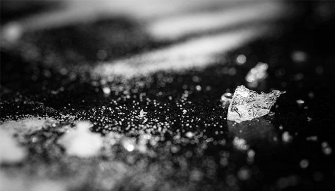 Stock image of methamphetamine.