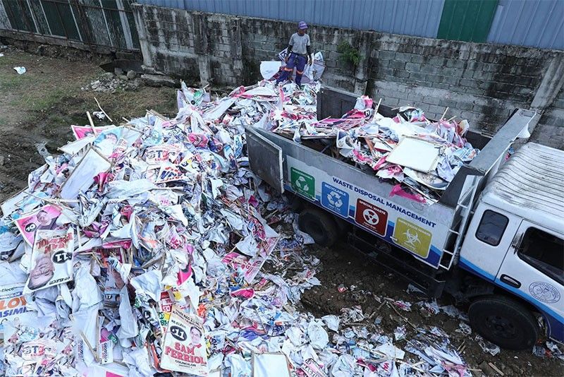 MMDA hauls 1.44 tons of poll trash